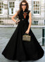 Black Color Art Silk Fabric Resham Embroidered Work Designer Readymade Gown