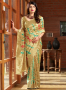Multi Color Color Art Silk Fabric Weaving Work Designer Party Wear Saree