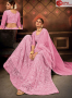 Pink Color Net Fabric Resham Embroidered Work Designer Lehenga Choli