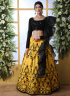Yellow Color Art Silk Fabric Resham Embroidered Work Designer Party Wear Lehenga Choli